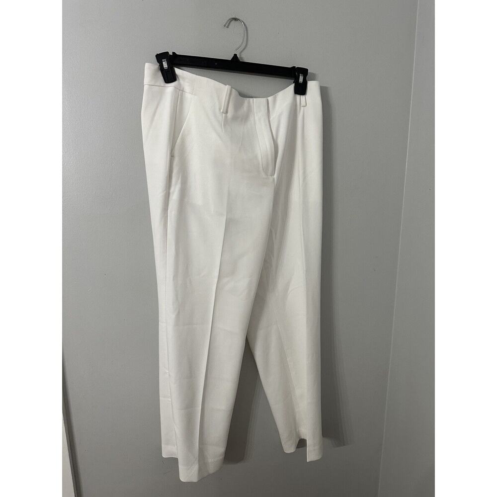 Talbots Women's Petite Straight Leg Southampton Pants AH4 White Size 16P NWT